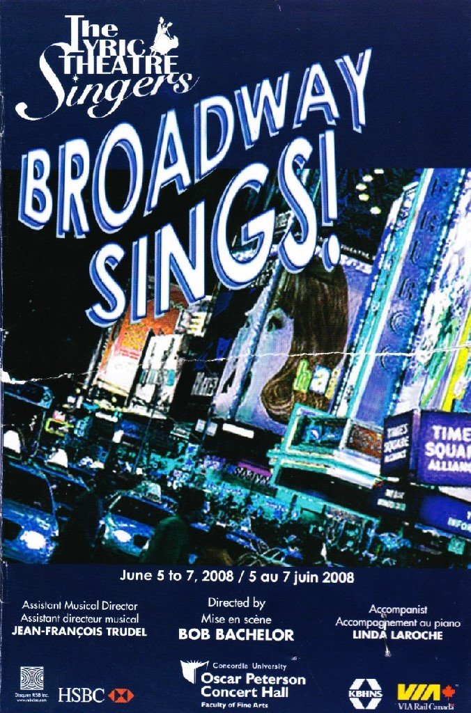 Broadway Sings !