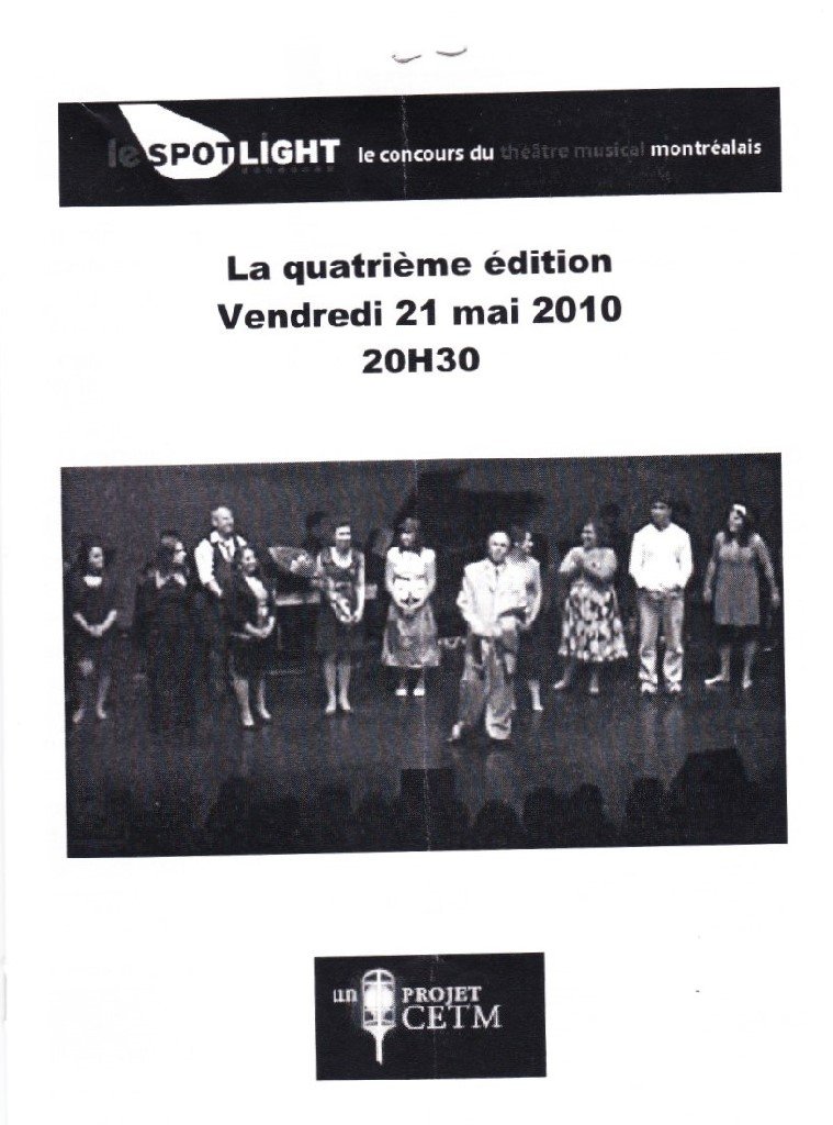Le spotlight (2010)