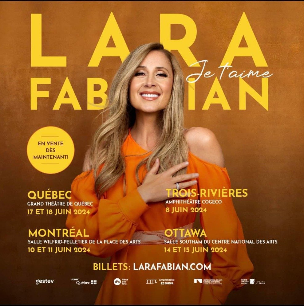 Lara fabian – Je t&rsquo;aime